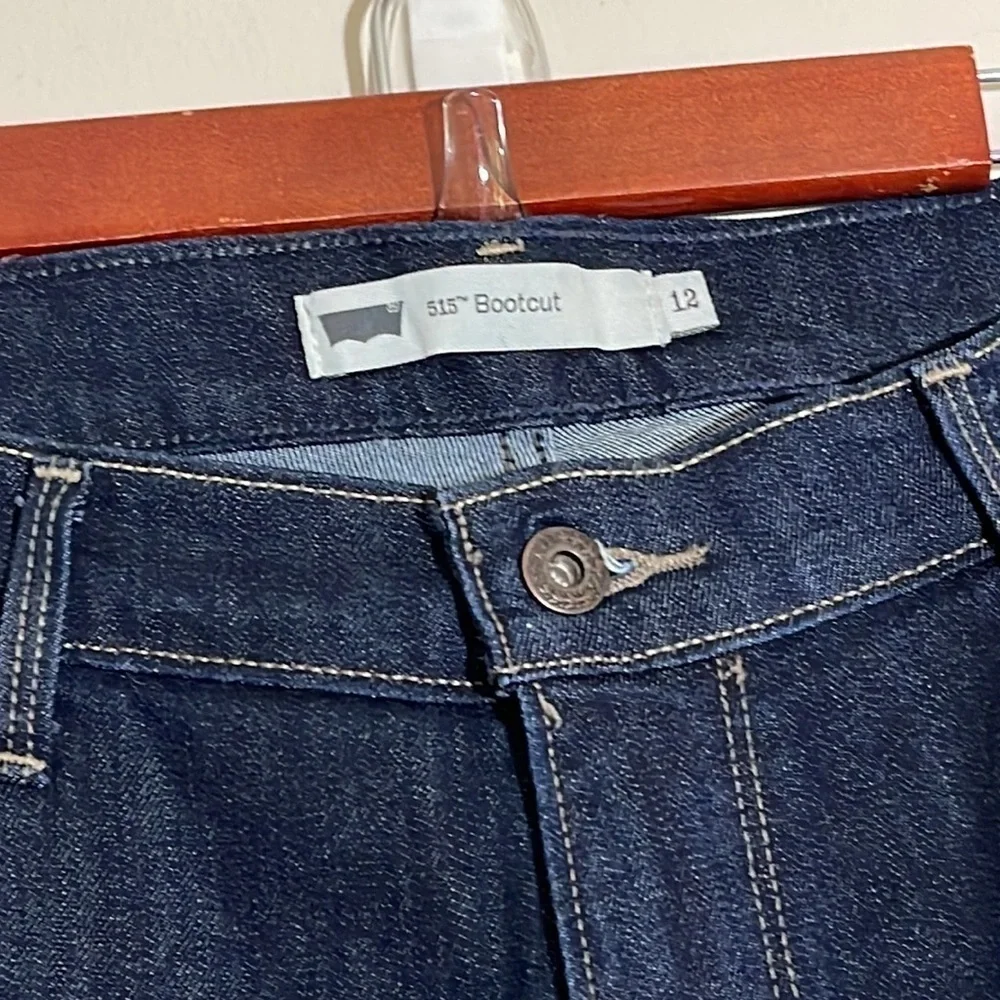 Levi’s 515 Bootcut Dark Wash Jeans size 12